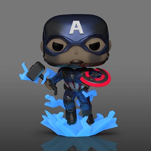 Marvel Avengers Captain America with Broken Shield & Mjolnir