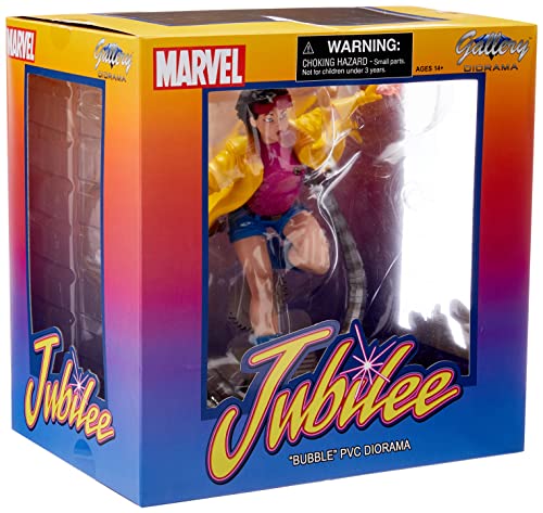 Marvel Gallery Jubilee Bubble PVC Figure Diamond Select Toys