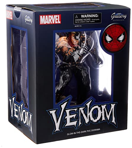 Marvel Gallery Glow-in-The-Dark Venom Statue Diamond Select Toys