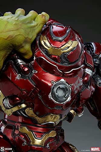 Hulk vs Hulkbuster Maquette by iKON Design Studio