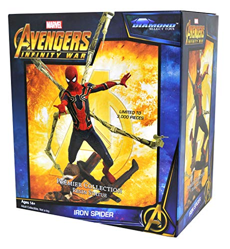 Avengers Infinity War Spider-Man Resin Statue - Diamond Select