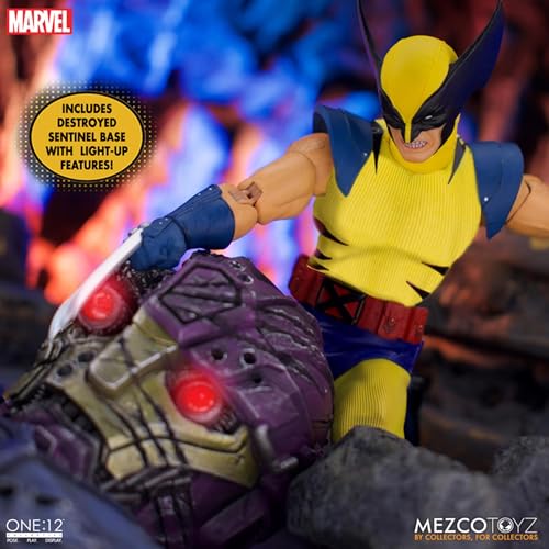 Mezco One:12 Wolverine DLX Steel Box Set Collectible