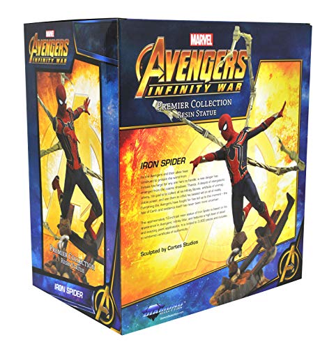 Avengers Infinity War Spider-Man Resin Statue - Diamond Select