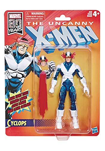 Marvel Retro Cyclops Action Figure - Super Hero Collectible