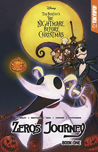Nightmare Before Christmas: Zero's Journey Graphic Novel Book