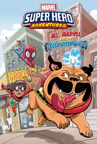 Ms. Marvel & Teleporting Dog - Marvel Superhero Graphic novel