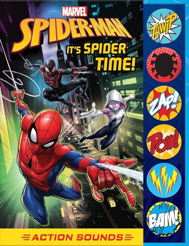 Spider-Man Comics Sound Book - 4 Action Packed Stories