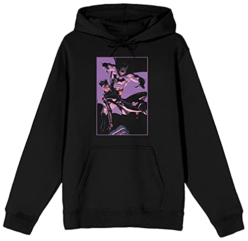 DC Batman & Batgirl Black Hoodie - 6XL