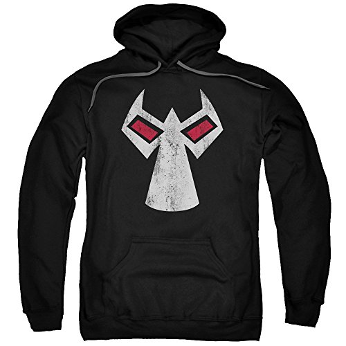 Batman Bane Mask Adult Hoodie Black