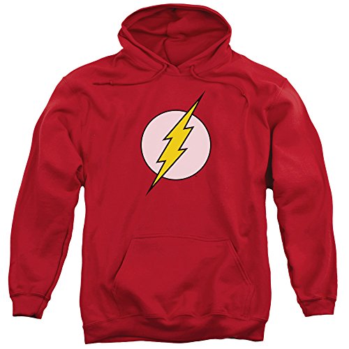 DC Comics Flash Logo Red Adult Hoodie