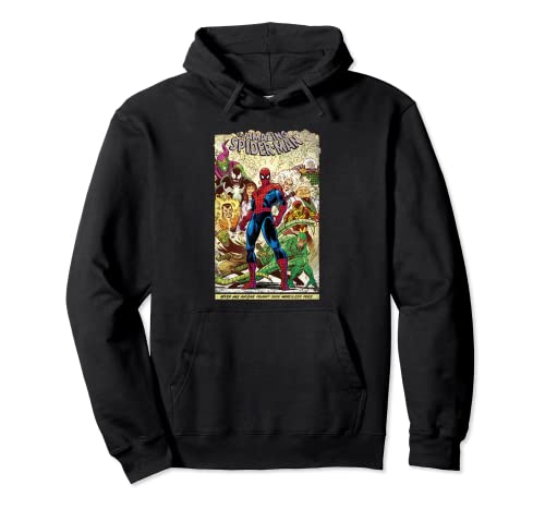 Spider-Man Comic Pullover Hoodie - Marvel Collection