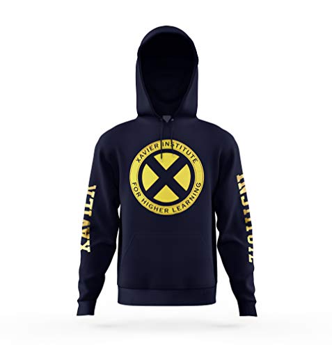 Xavier Institute Alma Graphic Hoodies - Navy Blue