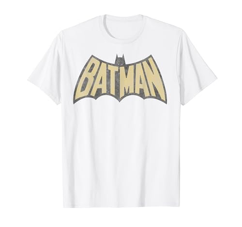 Batman Golden Vintage Logo T-Shirt