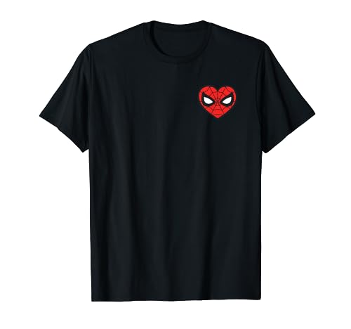 Spider-Man Valentine's Day Heart Mask Tee