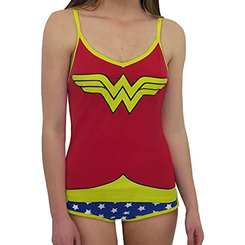 Wonder Woman Glow In The Dark Cami Set