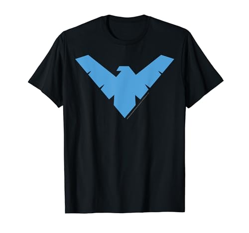 Nightwing Blue Logo T-Shirt - DC Comics Classic