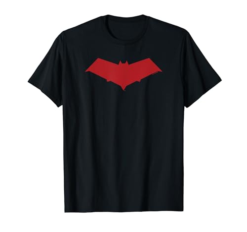 Batman Red Hood Bat Logo Front And Back Tee