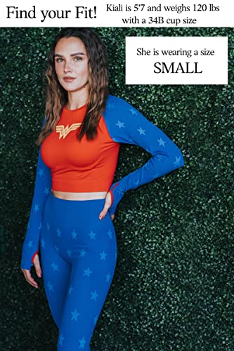 Wonder Woman Cosplay Workout Legging and Shirt Set