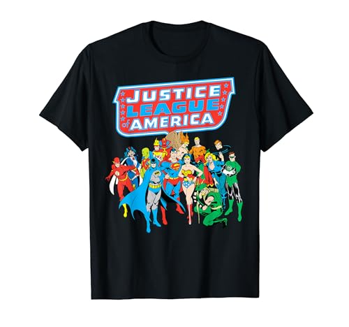 Justice League of America Group Shot T-Shirt