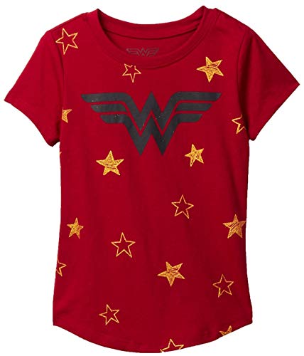 Girls DC Comics Wonder Woman Logo T-Shirt