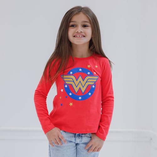 DC Comics Justice League Little Girls 3 Pack T-Shirts