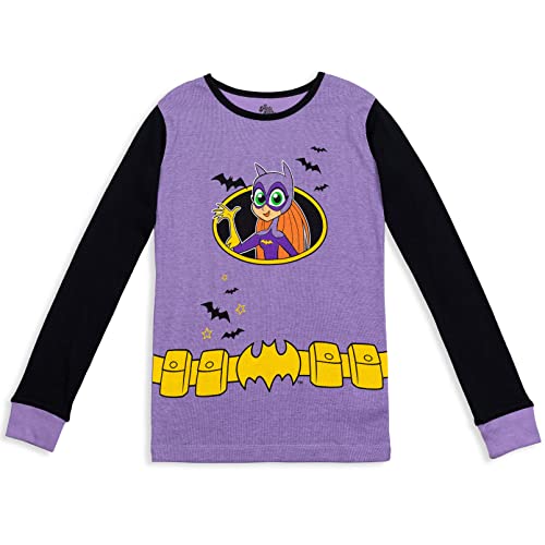 Justice League Batgirl Toddler Pajama Set in Purple