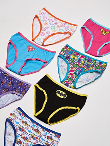 DC Comics Justice League Logo 7-Pk Girls Panties