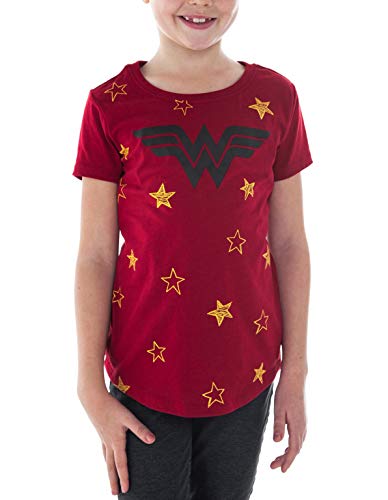 Girls DC Comics Wonder Woman Logo T-Shirt