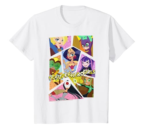DC Comics Super Hero Girls Group Collage Tee