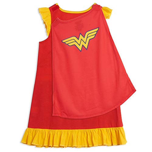 Wonder Woman Little Girls Gown and Cape