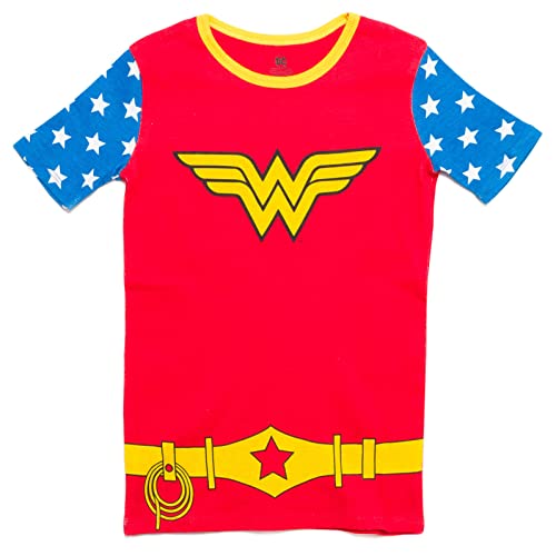 Wonder Woman Pajama Shirt and Shorts Set