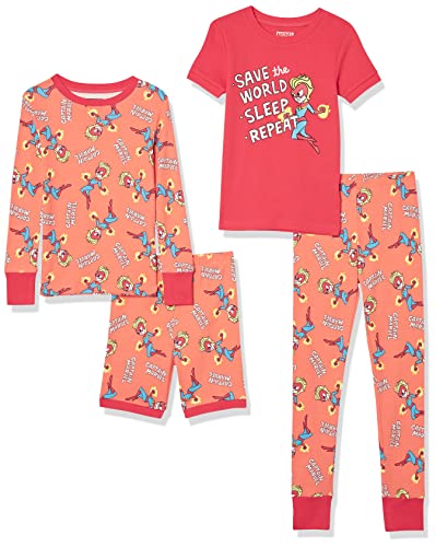 Girls' Marvel Captain America Pajama Set | Size 10