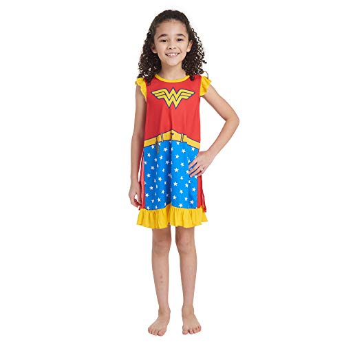Wonder Woman Little Girls Gown and Cape