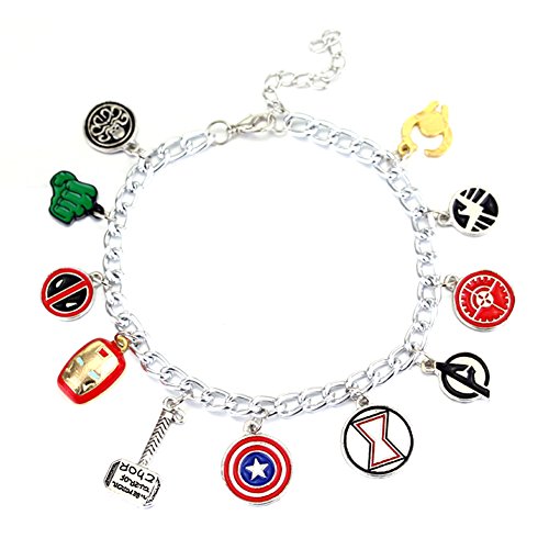 Super Heroes Charm Bracelet - Avengers Edition