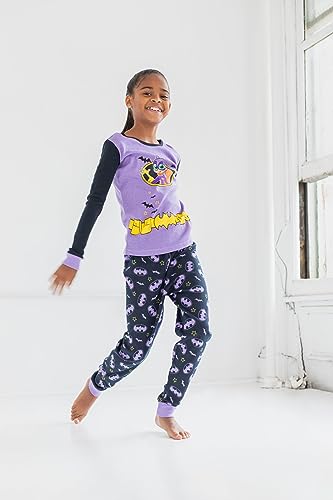 Justice League Batgirl Toddler Pajama Set in Purple