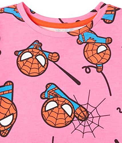 Marvel, Star Wars Girls' Long-Sleeve T-Shirts, Pack of 4