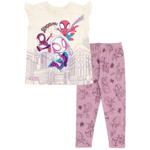 Spidey & Friends Spider-Man Little Girls Outfit Set