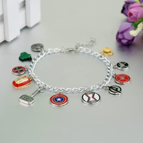 Super Heroes Charm Bracelet - Avengers Edition