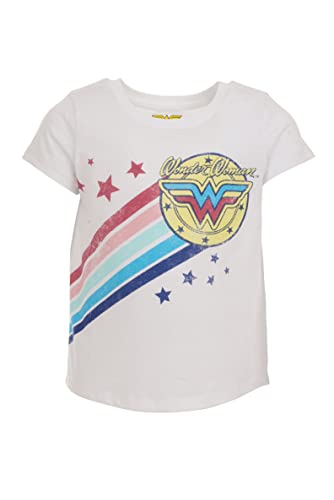 Wonder Woman 3-Pack T-Shirts for Girls 7-8