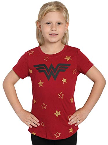 Girls DC Comics Wonder Woman Logo T-Shirt
