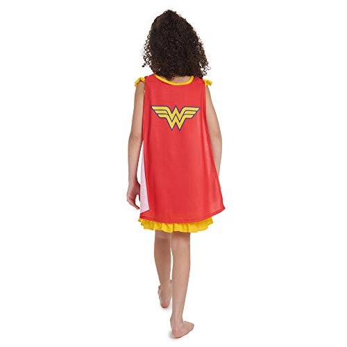 Wonder Woman Little Girls Gown and Cape