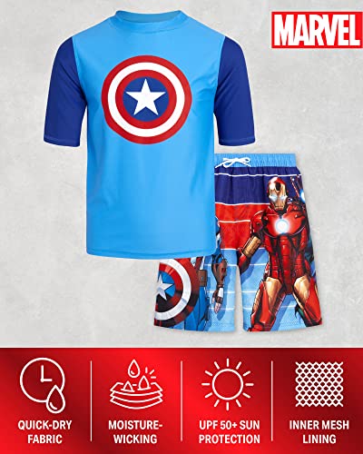 Avengers Assemble Swimwear Set - Spider-Man & Captain America