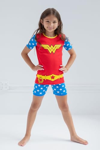 Wonder Woman Pajama Shirt and Shorts Set