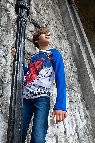 Spiderman Long Sleeve Graphic T-Shirts Bundle for Toddlers