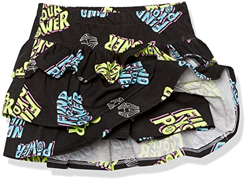 Toddler Girls' Superhero Knit Ruffle Skirts Pack, 4T