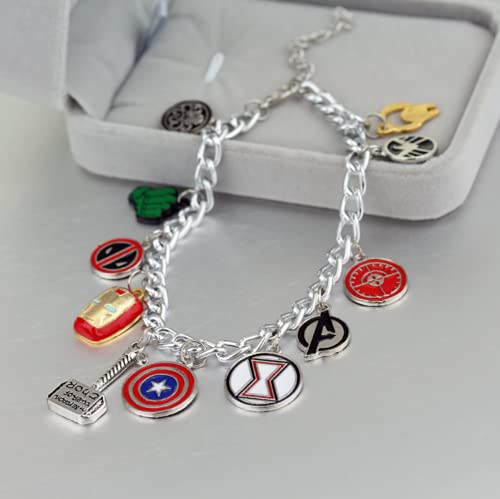 Super Heroes Charm Bracelet - Avengers Edition