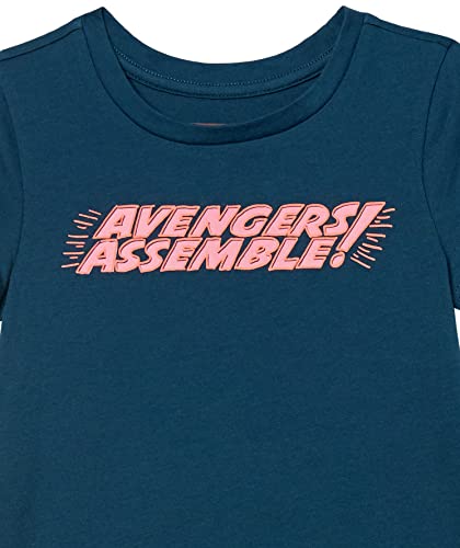 Marvel Heroes Toddler Girls' Short-Sleeve Tunic T-Shirts, 3-pack