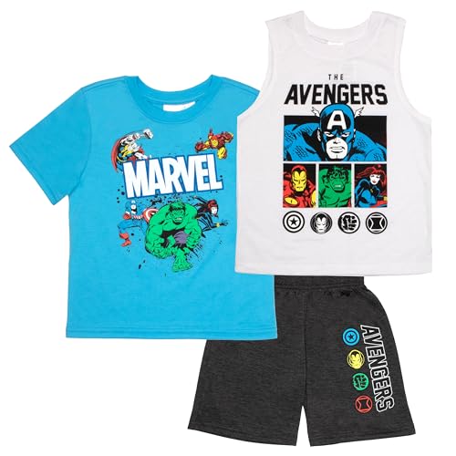 Marvel Avengers Space Dye Boys 3-Piece Clothing Set