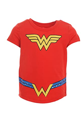Wonder Woman 3-Pack T-Shirts for Girls 7-8
