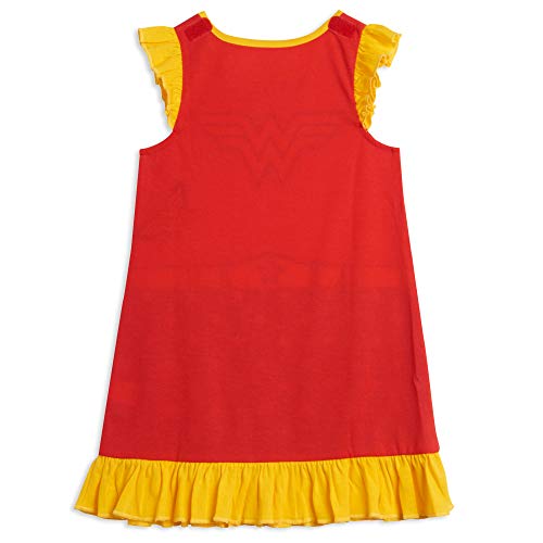 Wonder Woman Little Girls Gown and Cape
